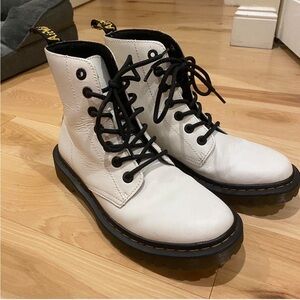 White Dr. Martens